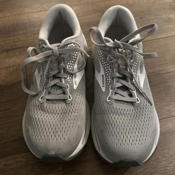 Brooks Ghost 14 Running Shoes Women’s Sz 9. 5 Athletic Gray Comfort Walking - Picture 6 of 13